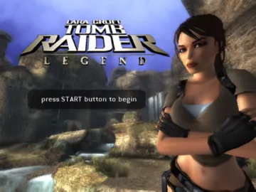 Lara Croft Tomb Raider - Legend (Japan) screen shot title